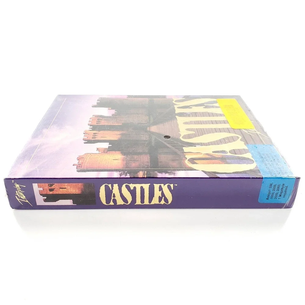 Castles Commodore Amiga 500/1000/2000/2500/3000 1991 Interplay Brand New Sealed